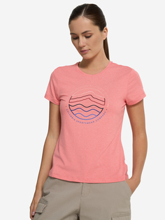 Футболка женская Columbia Sloan Ridge Graphic Ss Tee, Розовый