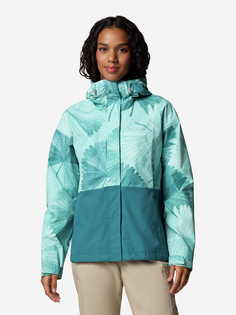 Куртка мембранная женская Columbia Hikebound Printed Jacket, Голубой