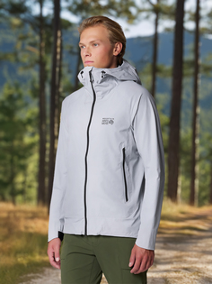 Куртка софтшелл мужская Mountain Hardwear Chockstone Alpine Lt Hooded Jacket, Серый