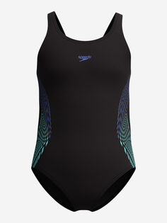 Купальник слитный для девочек Speedo, Черный