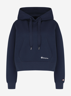 Худи женское Champion Glossy Logo, Голубой
