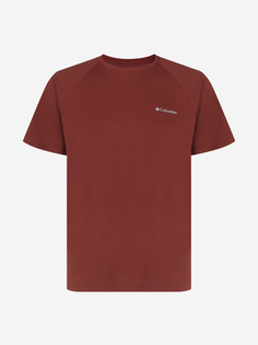 Футболка мужская Columbia Alpine Chill Pro Ss Crew, Красный