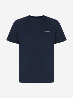 Футболка мужская Columbia Alpine Chill Pro Ss Crew, Синий
