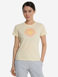 Футболка женская оверсайз Columbia Ruby Springs Graphic Fitted Ss, Желтый