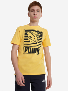 Футболка для мальчиков PUMA Graphics, Желтый
