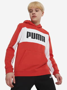 Худи для мальчиков PUMA Block, Красный