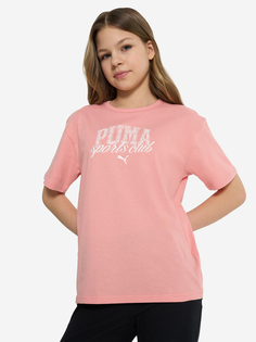 Футболка для девочек PUMA Classic, Розовый