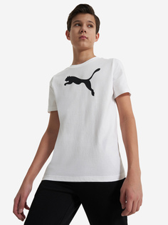 Футболка для мальчиков PUMA Cat Logo, Белый