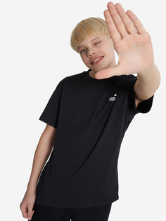 Футболка для мальчиков PUMA Small No. 1 Logo Relaxed, Черный