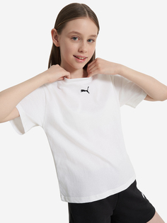 Футболка для девочек PUMA Boxy, Белый