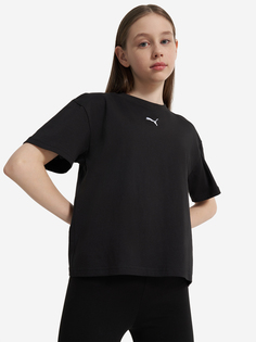 Футболка для девочек PUMA Boxy, Черный