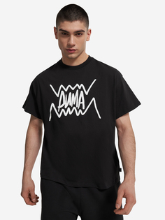 Футболка мужская оверсайз PUMA, Черный