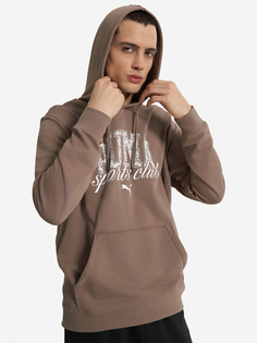 Худи мужское PUMA, Коричневый