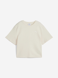 Футболка женская PUMA Wardrobe Ess, Бежевый