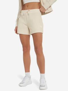 Шорты спортивные женские PUMA Premium Ess A-Line, Бежевый