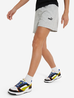 Шорты женские PUMA Ess Small No. 1 Logo, Серый