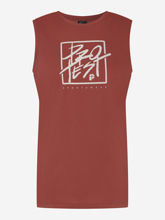 Майка мужская Protest Boxlogo, Красный