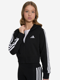 Толстовка для девочек adidas, Черный
