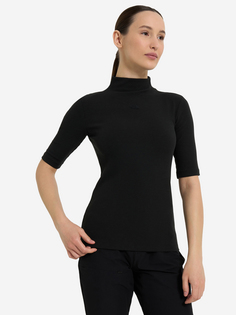 Футболка женская The North Face Mock Neck Slim, Черный