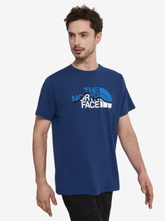 Футболка мужская The North Face Mountain Line, Синий