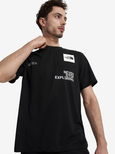 Футболка мужская The North Face Mountain Foundation Coordinates, Черный