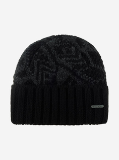 Шапка с отворотом STETSON 8599133 BEANIE ACRYL (черный), Черный