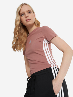 Футболка женская adidas, Коричневый