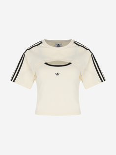 Футболка женская adidas, Бежевый