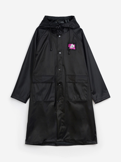 Дождевик PlayToday для девочек, Черный