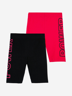 Легинсы Playtoday для девочки, 2 шт. в комплекте, Мультицвет