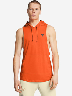 Худи мужское Under Armour UA Pjt Rck Sl Hd Payoff, Оранжевый
