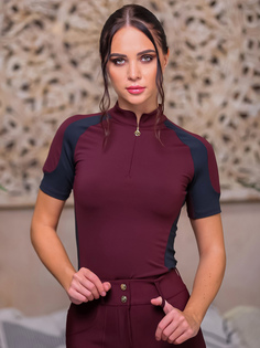 Поло для верховой езды DUNE SHEIKH HORSE BRAND, Красный