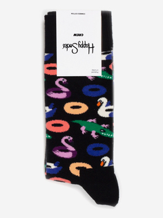 Носки с рисунками Happy Socks, Pool Party, Black, Черный
