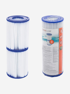 Картридж Bestway 58094 сменный тип II для фильтр-насоса 58117, 58148, 58383, 58386, упаковка 2 шт, Белый