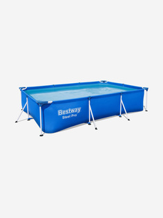 Бассейн Bestway 56404 каркасный Steel Pro 300х201х66 см, объем 3300 л, Синий