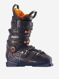 Горнолыжные ботинки Salomon X Max 120 Black/Petrol Black/Orange 17/18, Черный