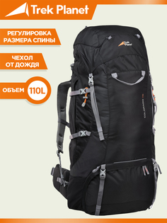 Рюкзак туристический Colorado 110, Черный Trek Planet