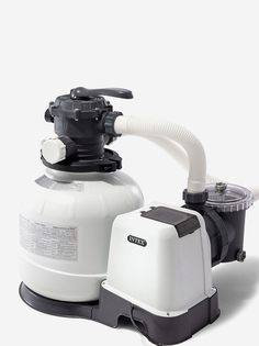 Фильтр-насос Intex 26652 песочный 12000 л/ч, Серый