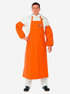 Фартук рыбообработчика TM Waterproofline Fishermans WPL, ПВХ 500 г/м, оранжевый, Оранжевый