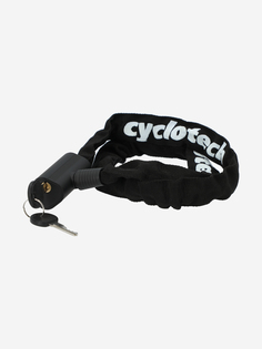 Замок велосипедный с ключами Cyclotech CLK-10, Черный