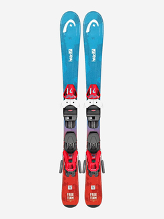 Горные лыжи с креплениями Head Free Team Jr JRS + JRS 7.5 GW 22/23, Голубой