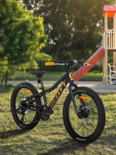Велосипед для мальчиков Scott Scale rigid, 20", Синий