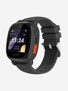 Умные часы детские Elari 4G Lite, Черный