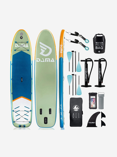 SUP-доска DAMA SERIES Fresh Water Couple, 122" 370-87-15 см, Зеленый