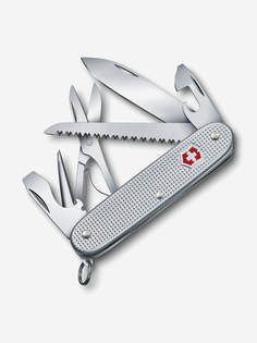 Нож перочинный Victorinox Farmer X Alox, серебристый, 0.8271.26, Серебряный