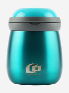 Термос для еды LP Thermoproducts Royal 0.65 л, с ложкой, зеленый, Зеленый
