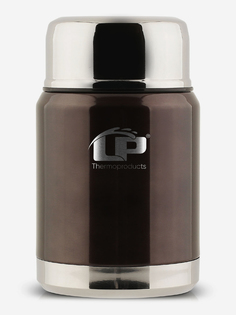 Термос для еды LP Thermoproducts Daily 0.5 л, с ложкой, коричневый, Коричневый