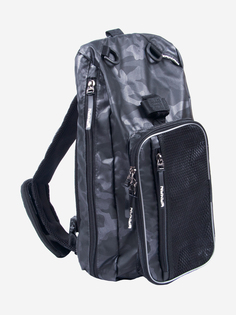 Сумка-рюкзак рыболовная Yaman Sling Shoulder Bag, 44х24х17 см, цвет серый камуфляж., Серый