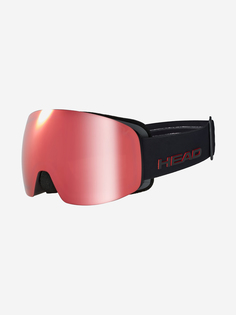 Горнолыжные очки Head Galactic TVT Black/Black/TVT Red, Красный