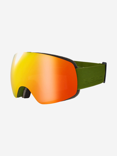 Горнолыжные очки Head Globe FMR Black/Army/FMR Yellow-Red, Желтый